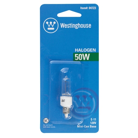 Westinghouse Westinghouse 50 W T4 Specialty Halogen Bulb 600 lm Bright White 1 pk 04723